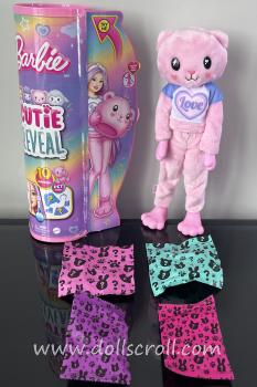 Mattel - Barbie - Cutie Reveal - Barbie - Wave 5: Cozy - Teddy Bear - Doll